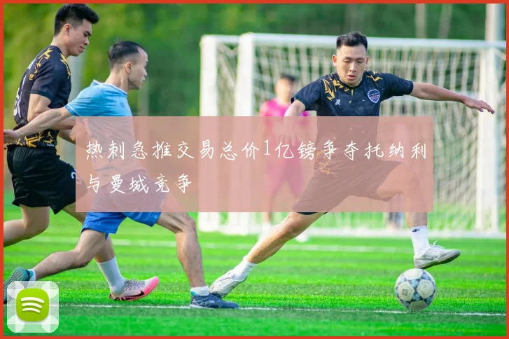 热刺急推交易总价1亿镑争夺托纳利与曼城竞争
